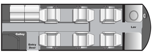 Cessna-Citation-XLS-N560TW-Arizona-Private-Jet-Charter-Floorplan