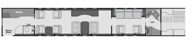 Embraer-Legacy-600-Arizona-Private-Jet-Charter-N661JM-Floorplan